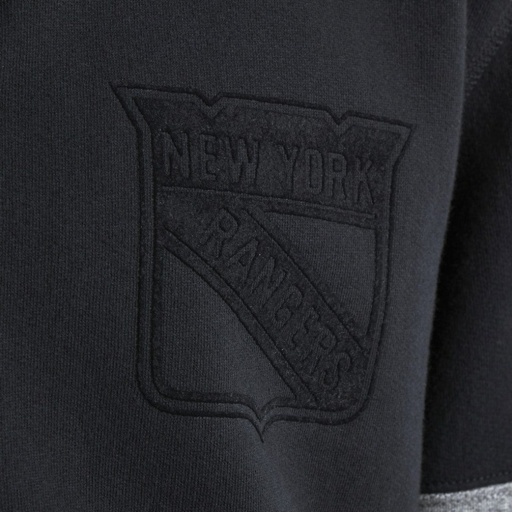 New York Rangers Todd Snyder by Fanatics Full-Zip Fleece - Black | Fanatics online
