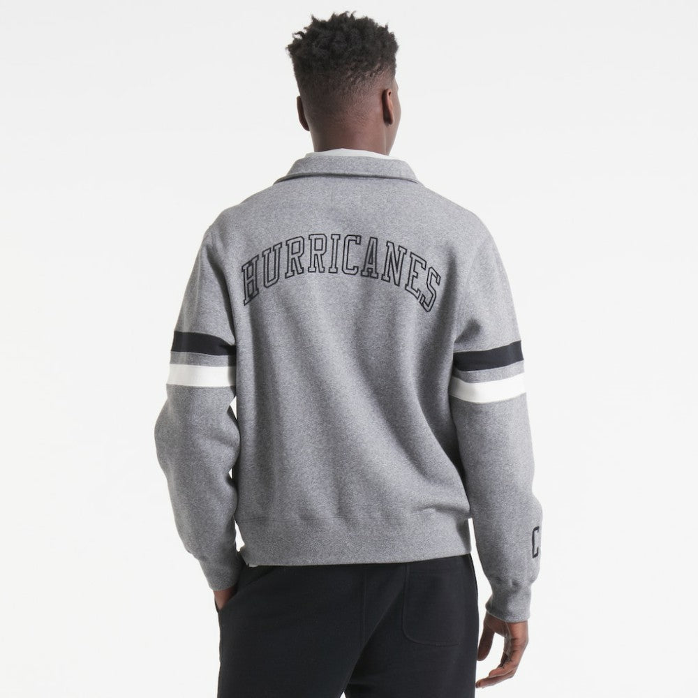 Carolina Hurricanes Todd Snyder by Fanatics Full-Zip Fleece - Dark Heather Gray | Fanatics Clearance