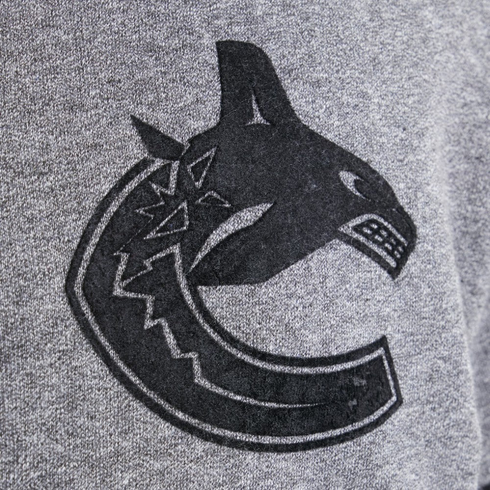 Vancouver Canucks Todd Snyder by Fanatics Full-Zip Fleece - Dark Heather Gray | Fanatics discount