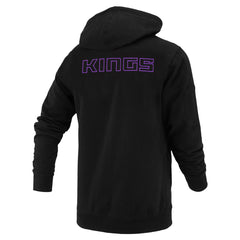 Sacramento Kings FISLL Unisex Logoman Shadow Collection Pullover Hoodie Black