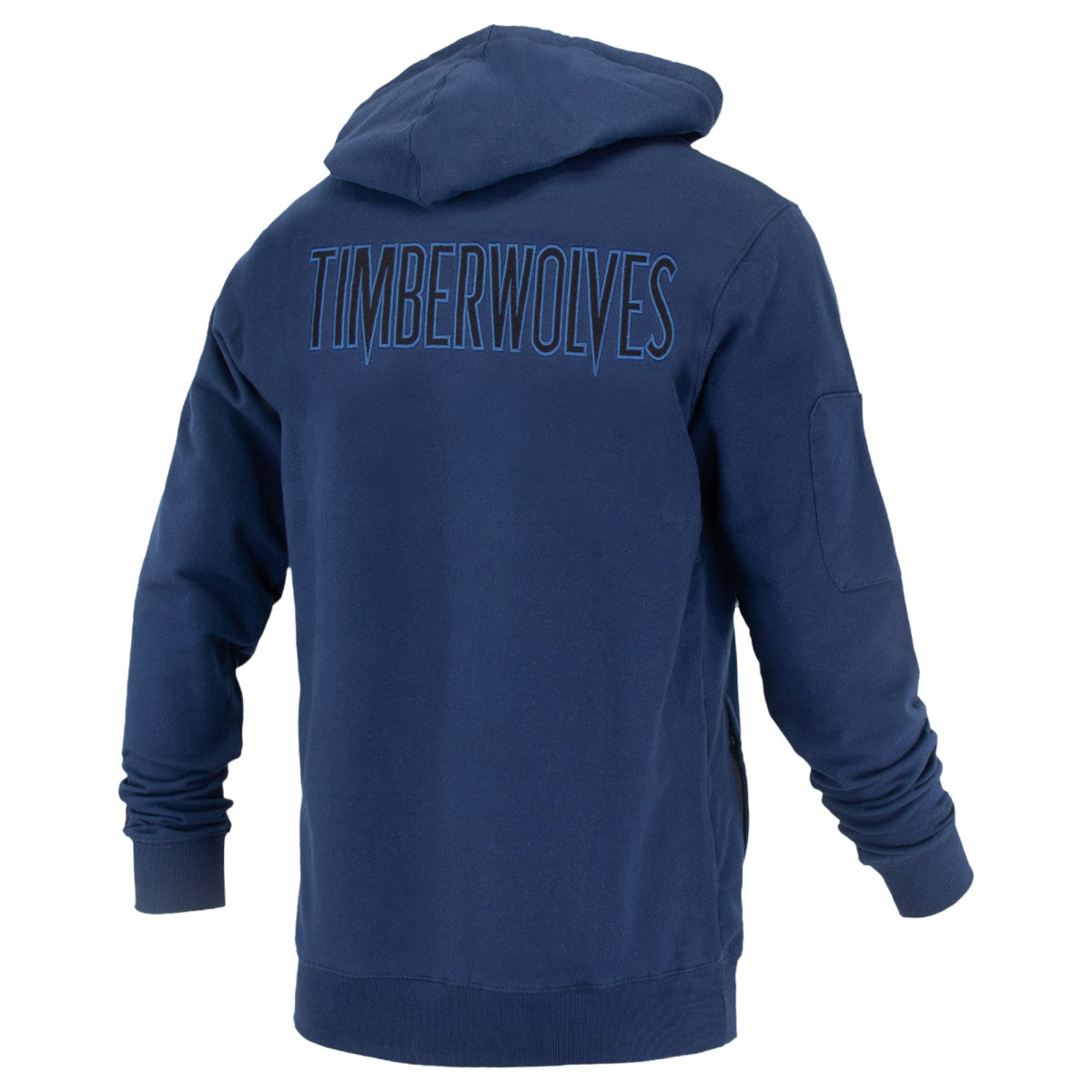 Minnesota Timberwolves FISLL Unisex Logoman Shadow Collection Pullover Hoodie Navy