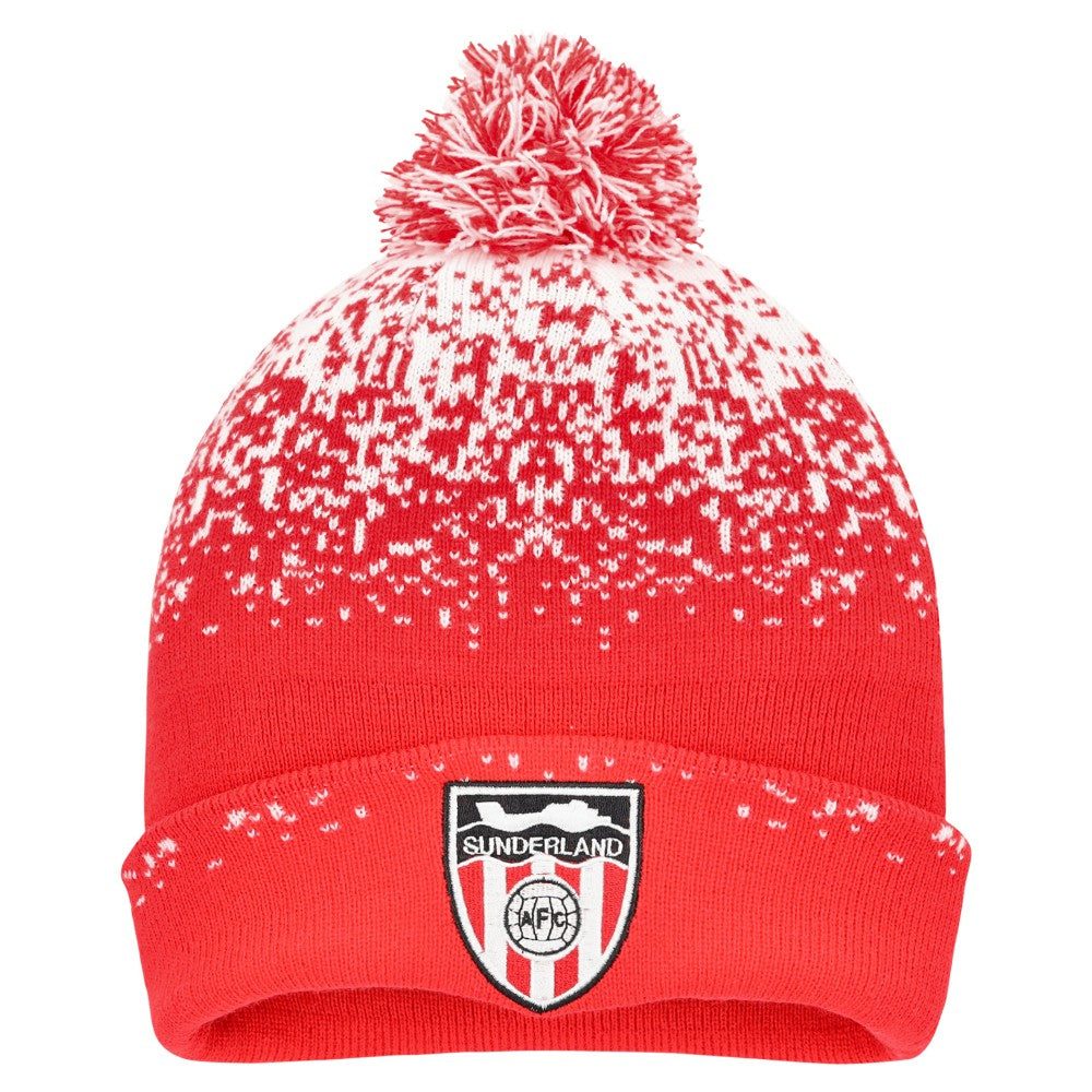 Sunderland Classics Ombre Cuffed Pom Beanie / Red / Unisex