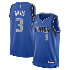 Nike Anthony Davis Dallas Mavericks Youth Swingman Jersey Icon Editi- Blue