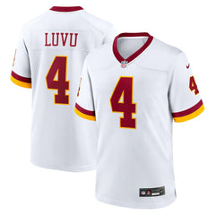 Frankie Luvu Washington Commanders Game Super Bowl Era Jersey - White - Nike
