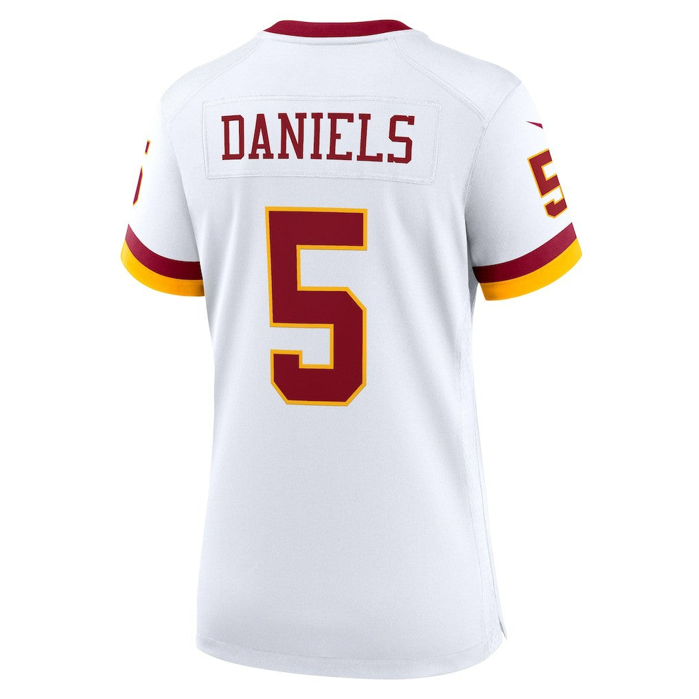 Jayden Daniels Washington Commanders Women's Game Super Bowl Era Jersey - White - Nike