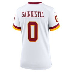 Mike Sainristil Washington Commanders Women's Game Super Bowl Era Jersey - White - Nike