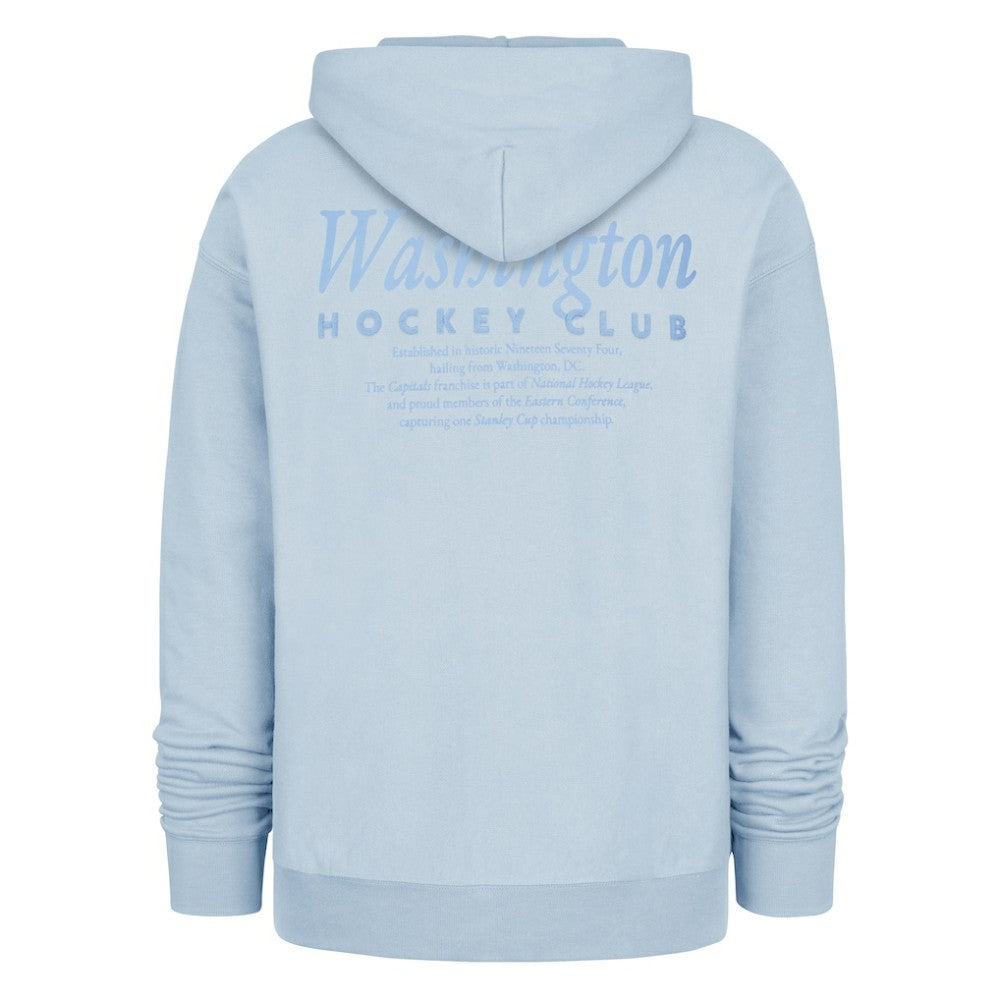 Washington Capitals '47  Foundation Pullover Hoodie - Light Blue | 47 brand on sale