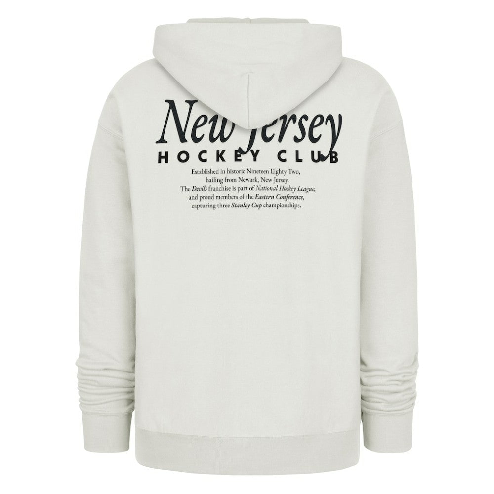 New Jersey Devils '47  Foundation Pullover Hoodie - Natural | 47 brand on sale