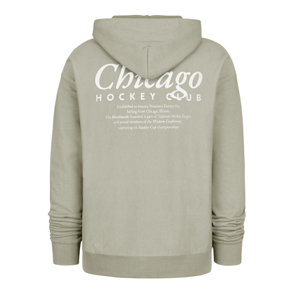 Chicago Blackhawks '47  Foundation Pullover Hoodie - Gray | 47 brand on sale