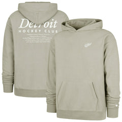 Detroit Red Wings '47  Foundation Pullover Hoodie - Gray | 47 brand Clearance