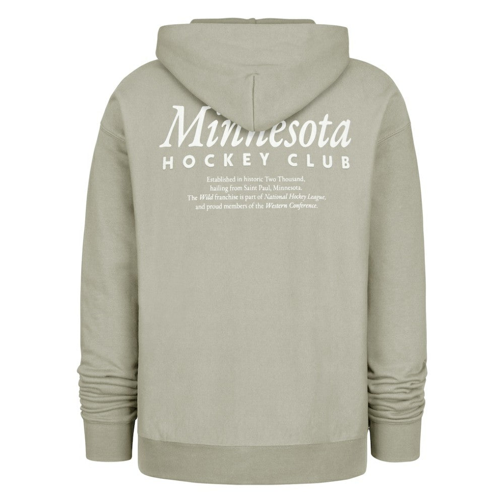 Minnesota Wild '47  Foundation Pullover Hoodie - Gray | 47 brand online