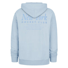 New York Rangers '47  Foundation Pullover Hoodie - Light Blue | 47 brand sale