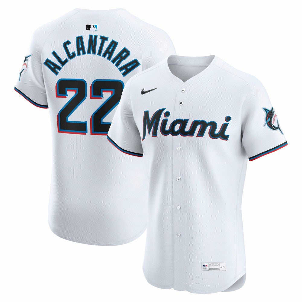 Sandy Alcantara Miami Marlins Nike Home Elite Jersey Outlet