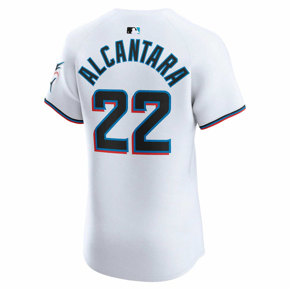 Sandy Alcantara Miami Marlins Nike Home Elite Jersey Outlet