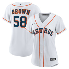 Hunter Brown Houston Astros Nike Women's Home Replica Jersey Online