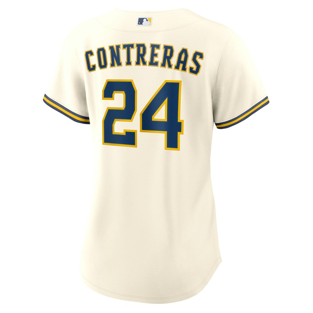 William Contreras Milwaukee Brewers Nike Women's Home Replica Jersey for sale