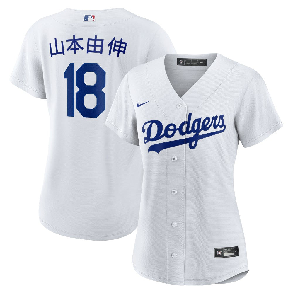 Yoshinobu Yamamoto Los Angeles Dodgers Nike Women's Home Replica Jersey for sale