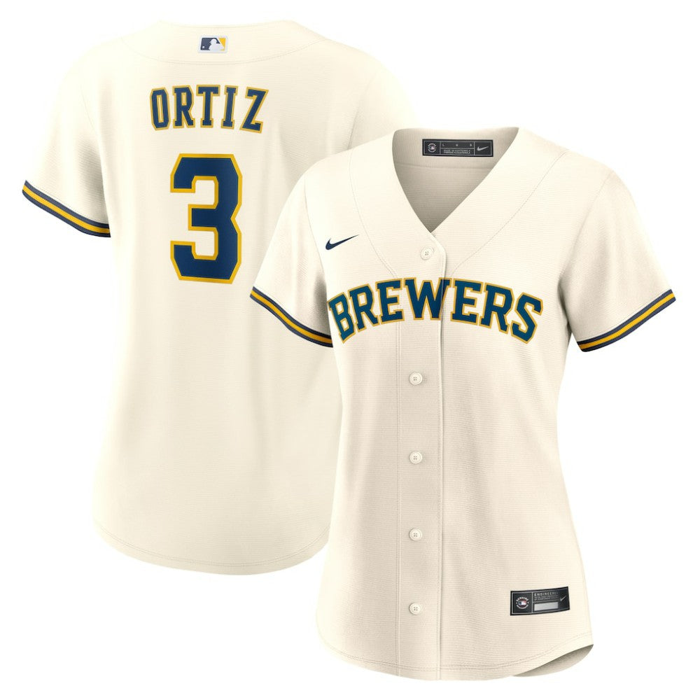 Joey Ortiz Milwaukee Brewers Nike Women's Home Replica Jersey Sale