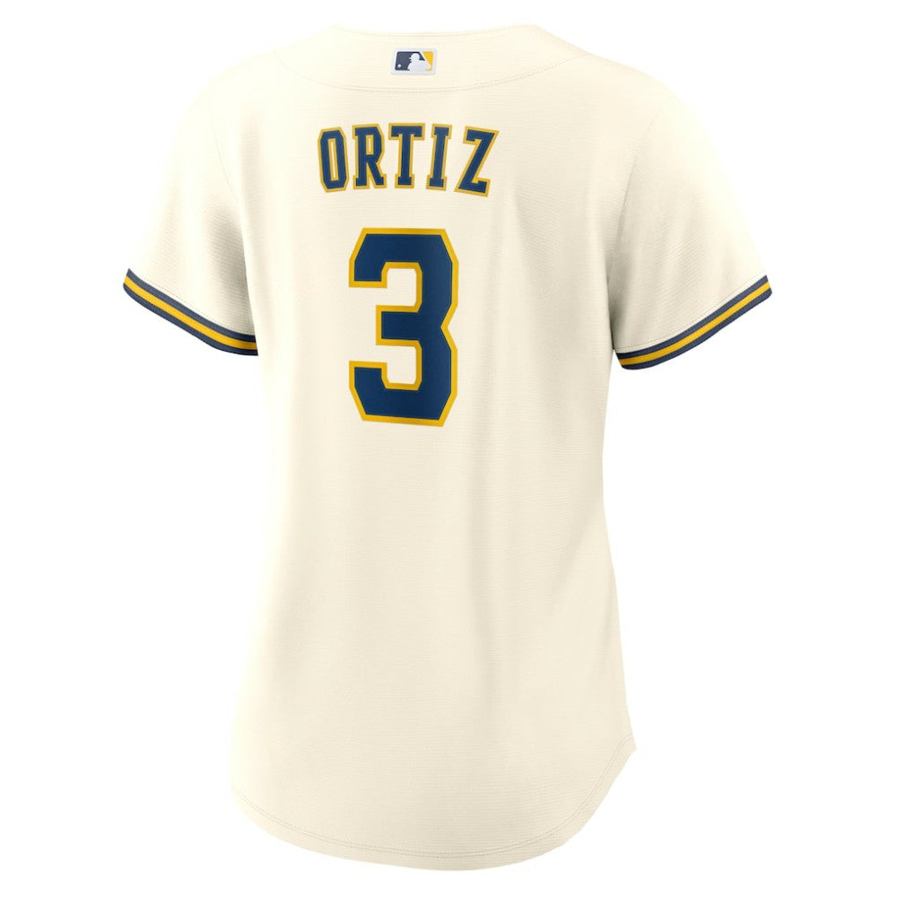 Joey Ortiz Milwaukee Brewers Nike Women's Home Replica Jersey Sale