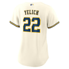 Christian Yelich Milwaukee Brewers Nike Women's Home Replica Jersey Sale