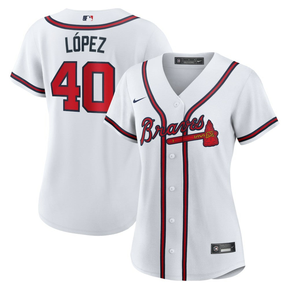 Reynaldo Lopez Atlanta Braves Nike Women's Home Replica Jersey Sale