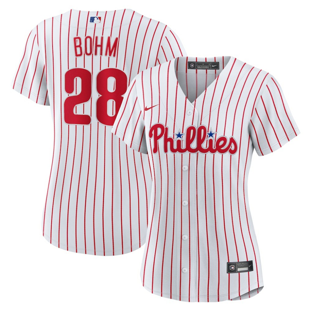 Alec Bohm Philadelphia Phillies Nike Women's Home Replica Jersey Online