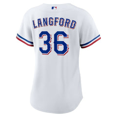 Wyatt Langford Texas Rangers Nike Women's Home Replica Jersey Near Me