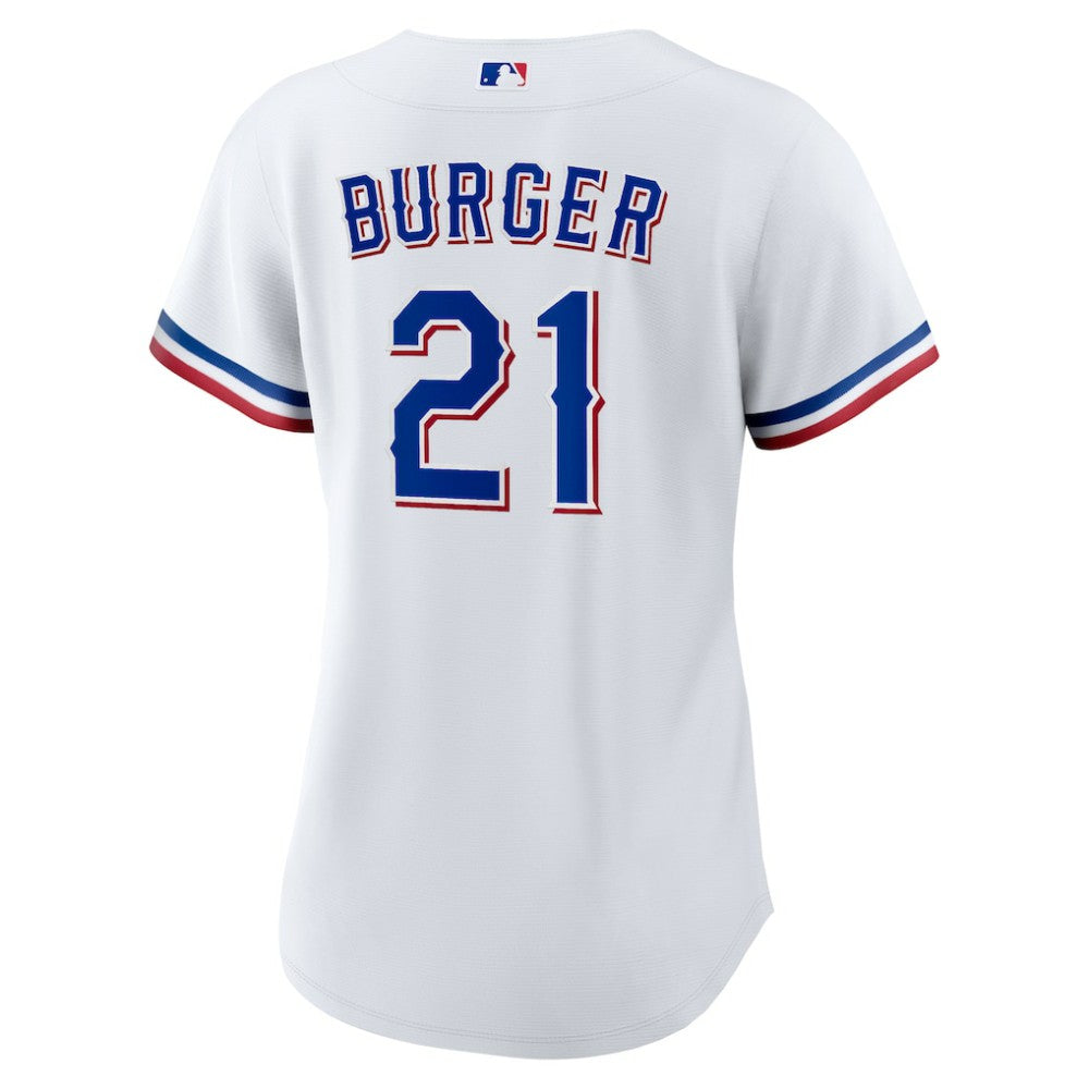 Jake Burger Texas Rangers Nike Women's Home Replica Jersey Outlet