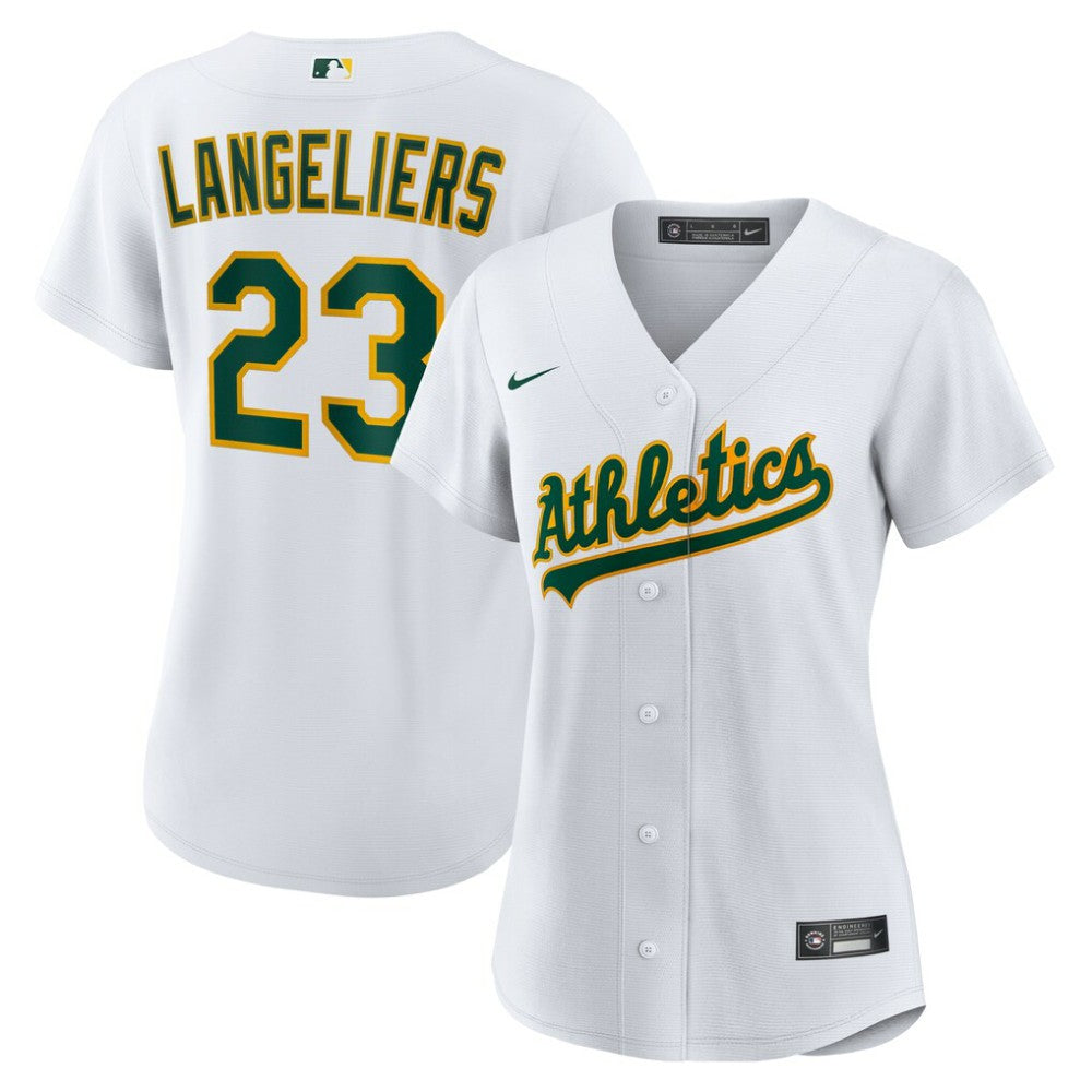 Shea Langeliers Athletics Nike Women's Home Replica Jersey Near Me