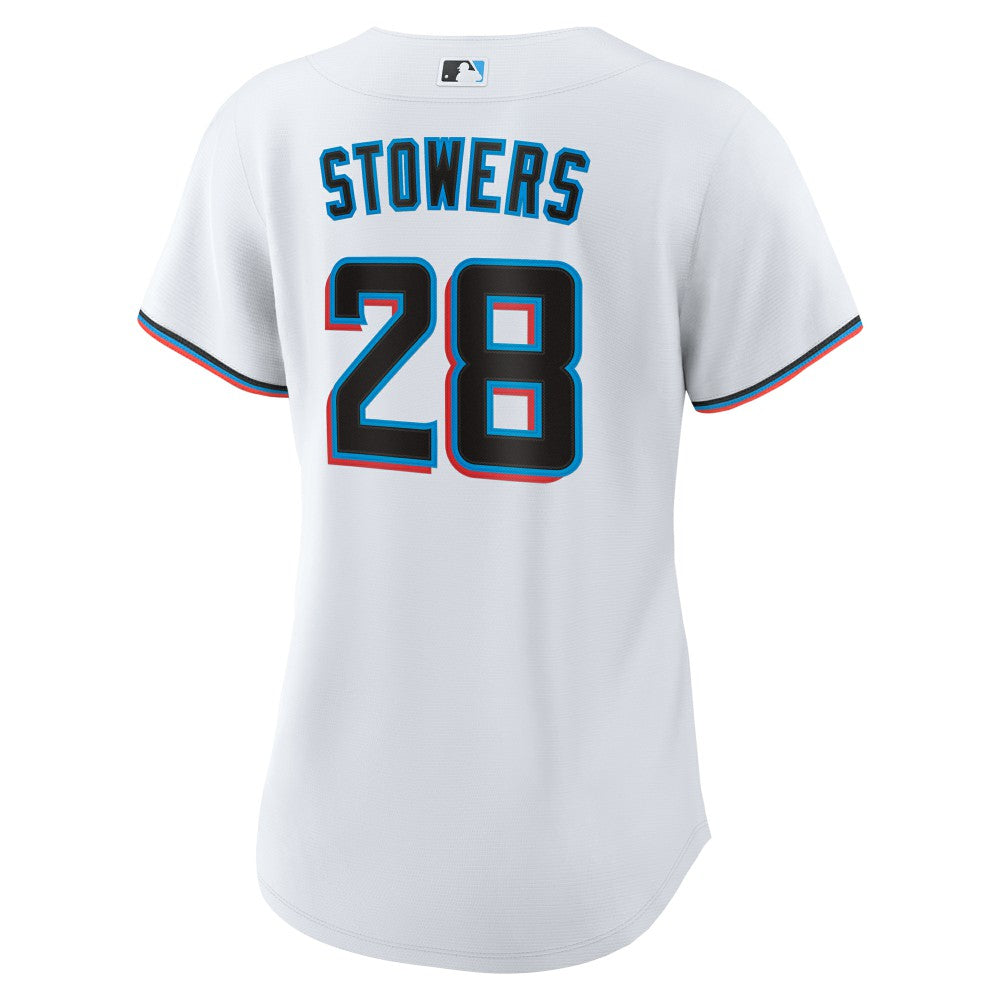 Kyle Stowers Miami Marlins Nike Women's Home Replica Jersey Sale