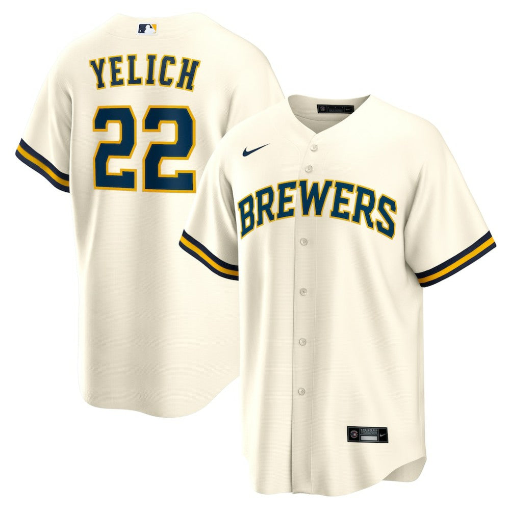 Christian Yelich Milwaukee Brewers Nike Home Replica Jersey Online