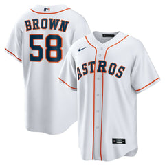Hunter Brown Houston Astros Nike Home Replica Jersey Discount