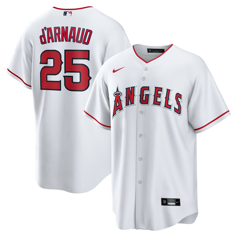 Travis d'Arnaud Los Angeles Angels Nike Home Replica Jersey Outlet
