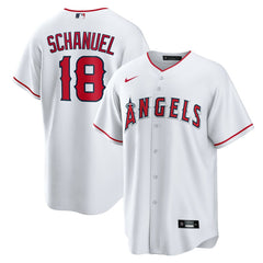 Nolan Schanuel Los Angeles Angels Nike Home Replica Jersey Online