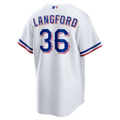 Wyatt Langford Texas Rangers Nike Home Replica Jersey Sale