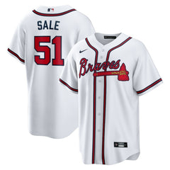 Chris Sale Atlanta Braves Nike Home Replica Jersey Online