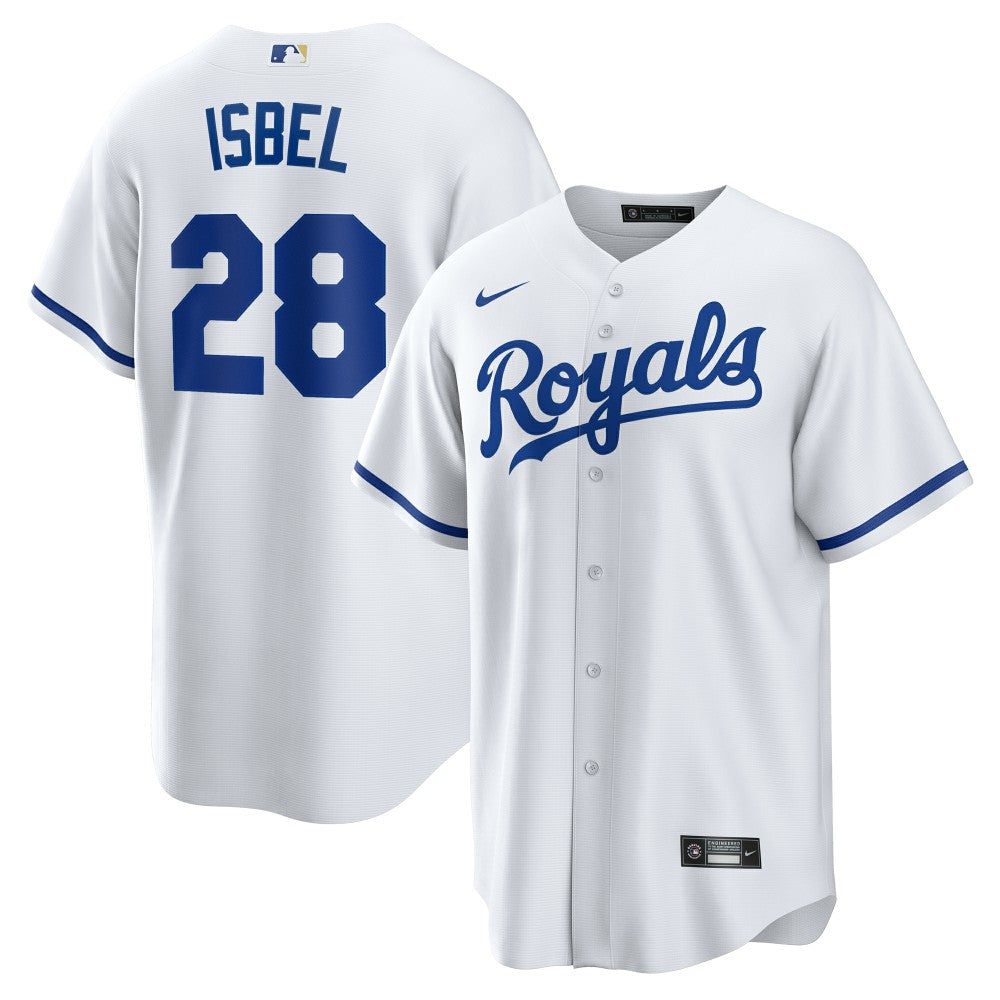 Kyle Isbel Kansas City Royals Nike Home Replica Jersey for sale