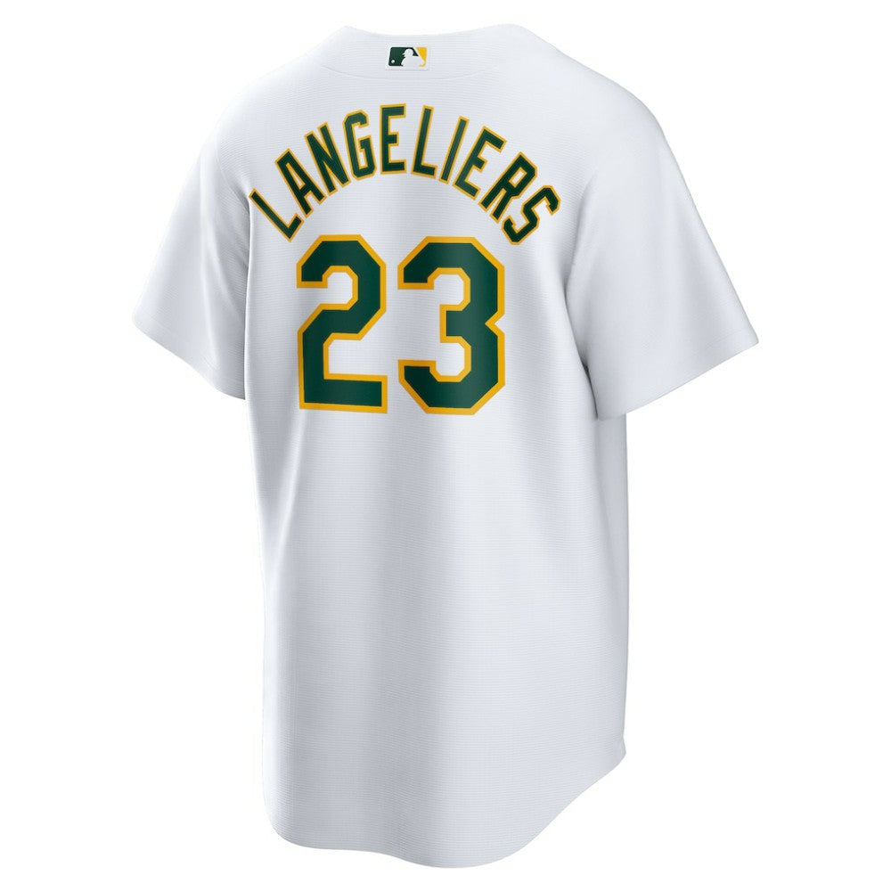 Shea Langeliers Athletics Nike Home Replica Jersey Near Me