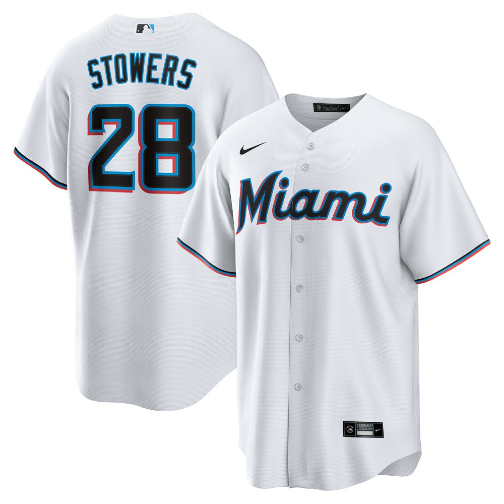 Kyle Stowers Miami Marlins Nike Home Replica Jersey Outlet