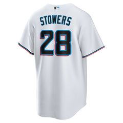 Kyle Stowers Miami Marlins Nike Home Replica Jersey Outlet