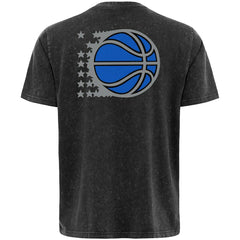 Orlando Magic Sportiqe Unisex Rock & Roll Collection Angus Premium Mineral Wash T-Shirt Black
