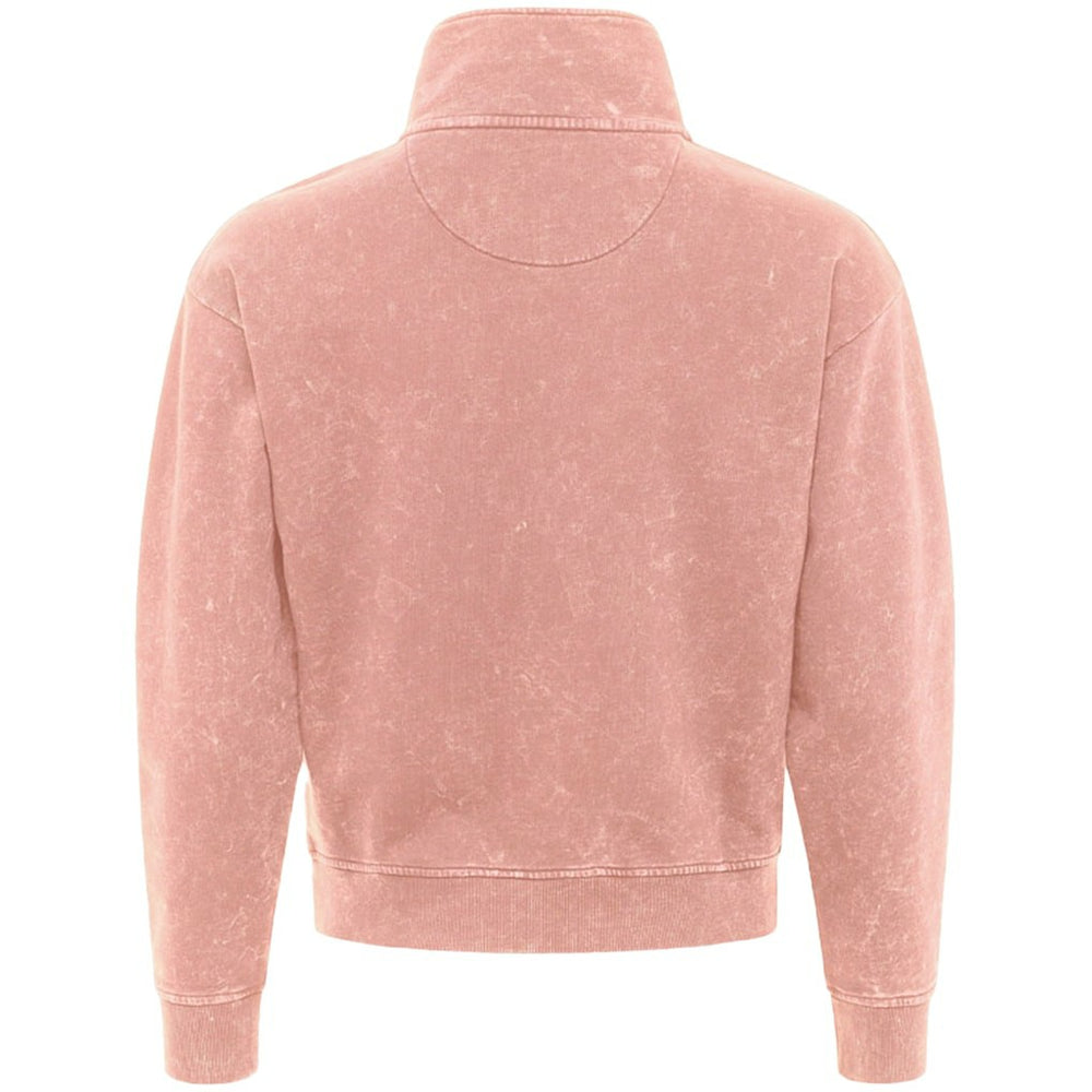 Orlando Magic Sportiqe Unisex Rock & Roll Collection Iggy Cropped Quarter-Zip Pullover Coral