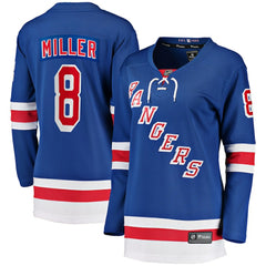 J.T. Miller New York Rangers Fanatics Women's Home Breakaway Player Jersey - Blue | Fanatics near me