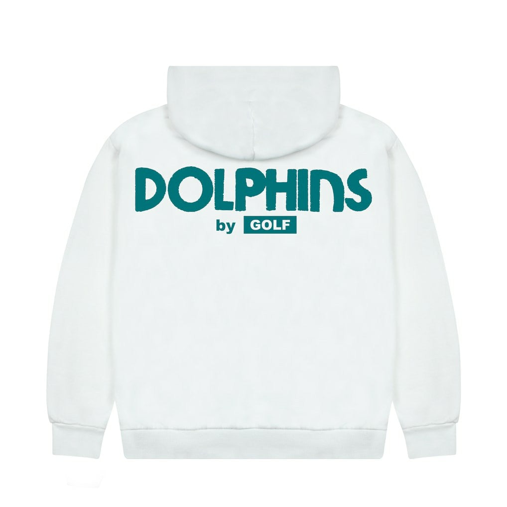 Miami Dolphins GOLF WANG Cutout Hoodie - White - NFL