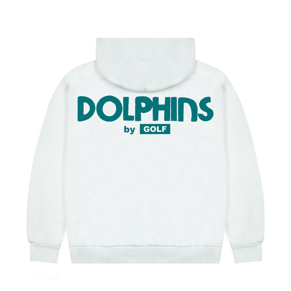 Miami Dolphins GOLF WANG Cutout Hoodie - White - NFL