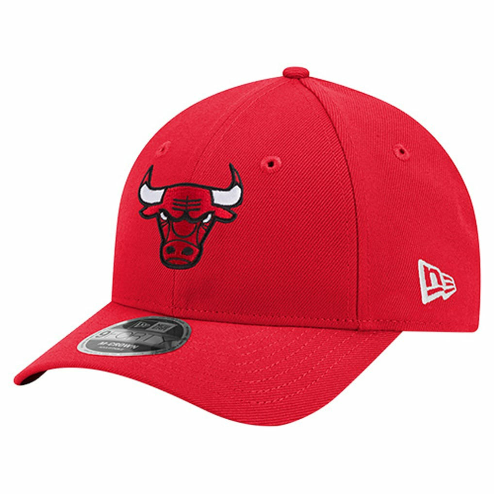 New Era Chicago Bulls 9FORTY Stock M-Crown Adjustable Hat Red