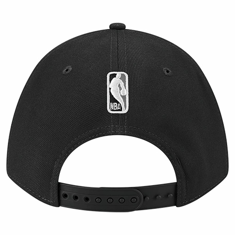 New Era Brooklyn Nets 9FORTY Stock M-Crown Adjustable Hat Black