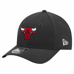 New Era Chicago Bulls 9FORTY Stock M-Crown Adjustable Hat Black