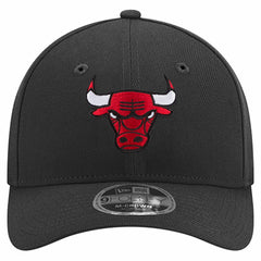New Era Chicago Bulls 9FORTY Stock M-Crown Adjustable Hat Black