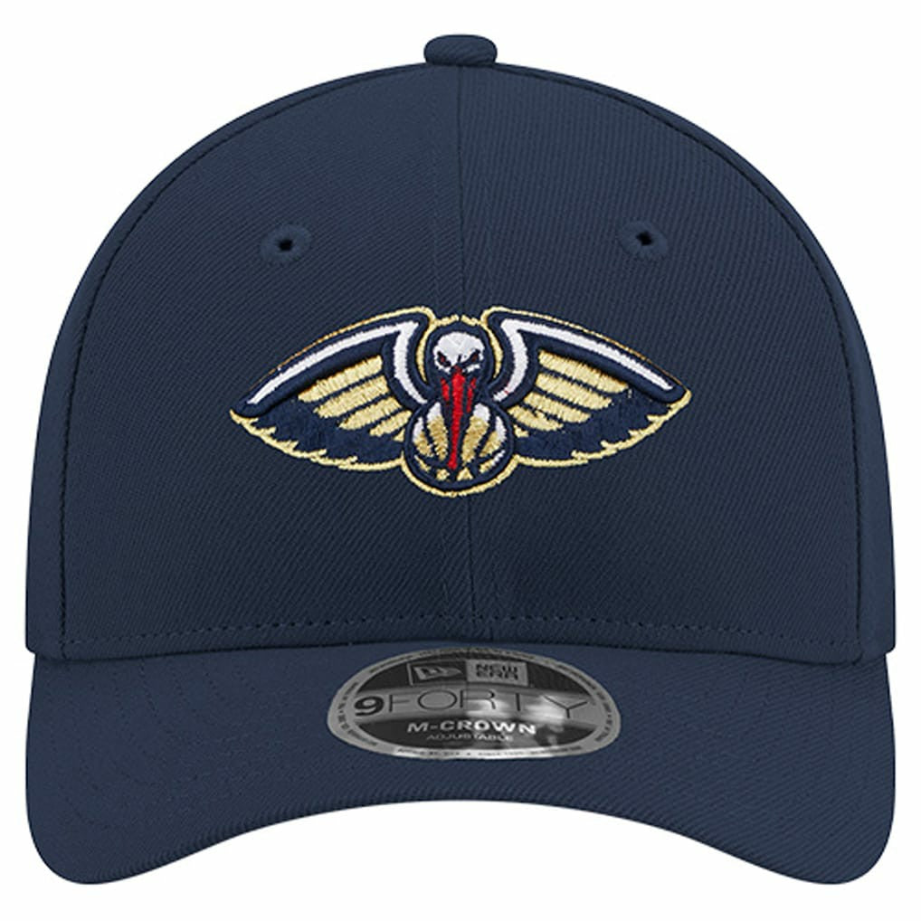 New Era New Orleans Pelicans 9FORTY Stock M-Crown Adjustable Hat Navy